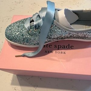 Kate Spade Champion Glitter Blue Sneaker